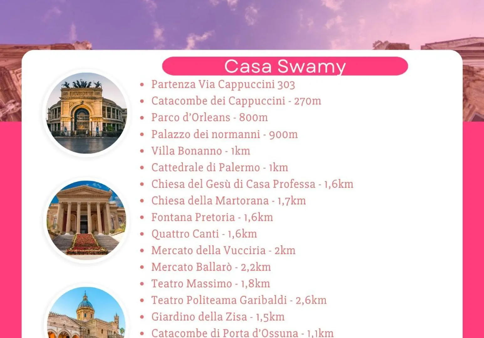 Villa Casa Swamy Palermo Ferienhaus